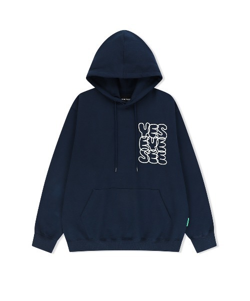 YESEYESEE（イエスアイシー） プルオーバーパーカー S ネイビー メンズ 