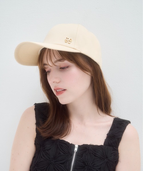 「mellowneon」 キャップ FREE アイボリー レディース_画像4