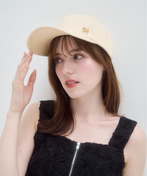 「mellowneon」 キャップ FREE アイボリー レディース_画像5