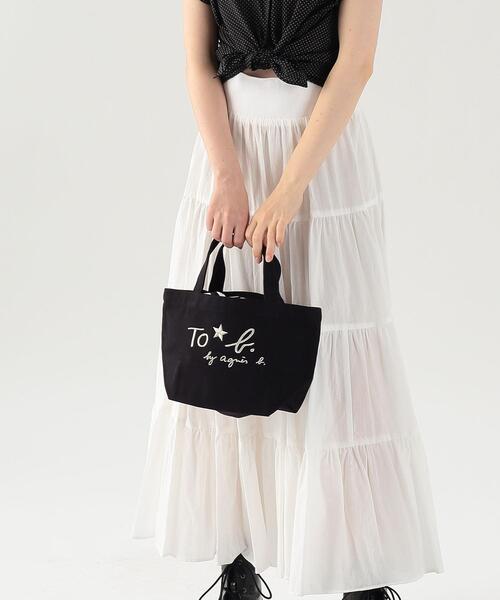 To b. by agnes 「To b.」 ハンドバッグ FREE ブラック レディース 