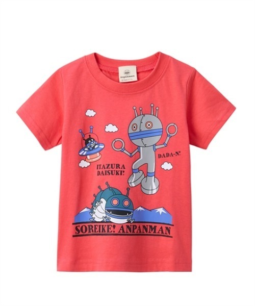 ベビー 「アンパンマン」5柄から選べる♪半袖プリントTシャツ