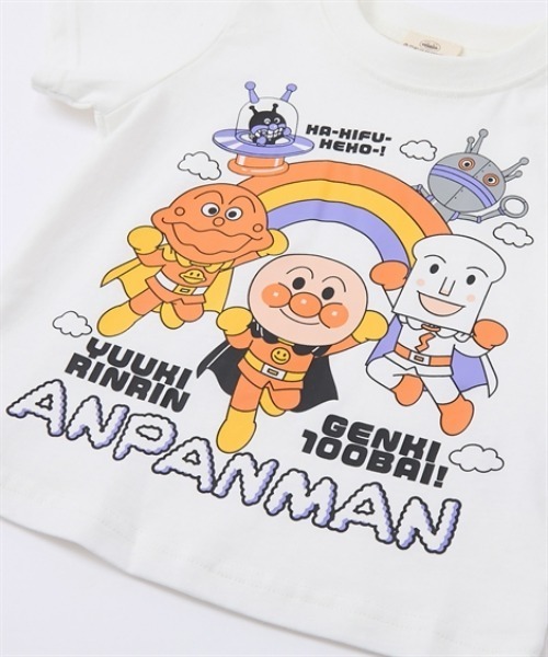 ベビー 「アンパンマン」5柄から選べる♪半袖プリントTシャツ