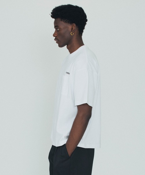 「SILAS」 半袖Tシャツ M チャコール メンズ_画像2