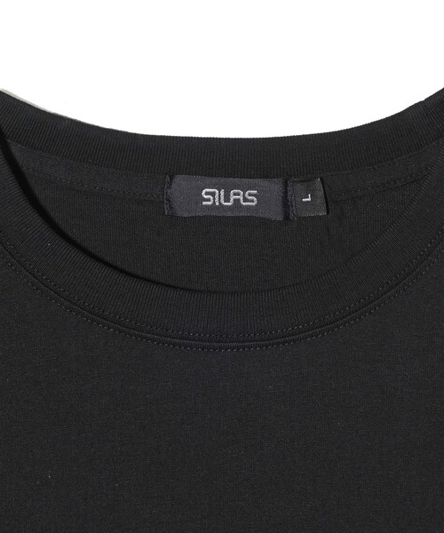 「SILAS」 半袖Tシャツ M チャコール メンズ_画像7