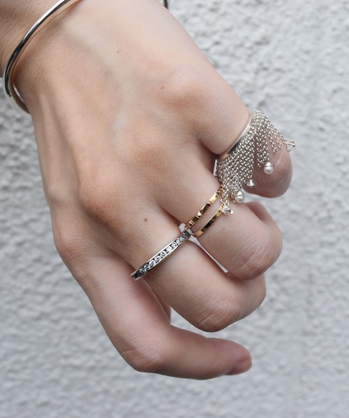 e.m.（イーエム） 指輪 リング ジルコニアエタニティーリング