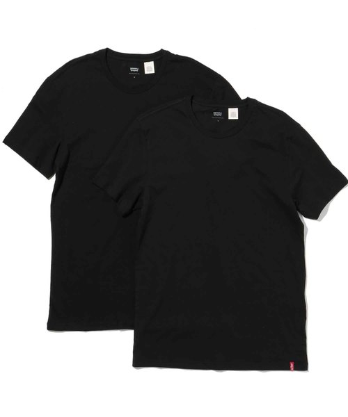 Levi's（リーバイス） tシャツ スリムフィット 2パックTシャツ クルー