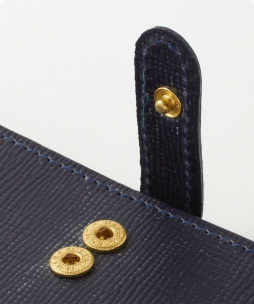 長財布 財布 「GLENROYAL/グレンロイヤル」ROUND LONG PURSE/フラップ付長財布(エンボスレザー) メンズ レディースの画像