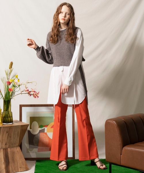 MAISON SPECIAL（メゾンスペシャル）の「Flare Easy Pants