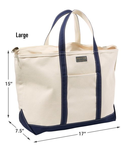 L.L.Bean（エルエルビーン） トートバッグ ジップトップ・ボート