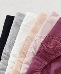 ショーツ おなかすっぽり ストレッチ ハイウエ...の詳細画像1