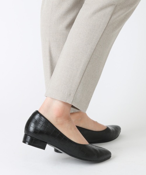 AcureZ パンプス 「made in japan」2cmヒール プレーンパンプス