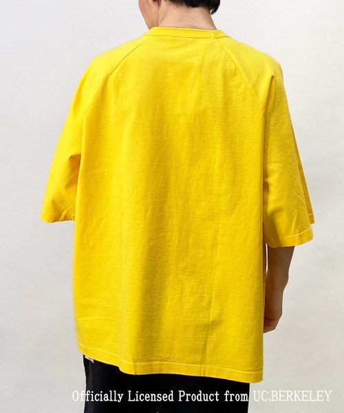 00s Champion Tシャツ 半袖カットソー　カレッジ　イエロー Champion tシャツ CHAMPION/チャンピオン カレッジロゴTシャツ