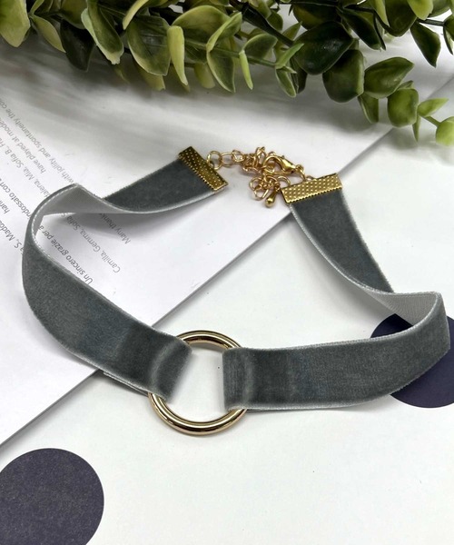 SPIGA（スピーガ） チョーカー サークルベロアチョーカー レディース