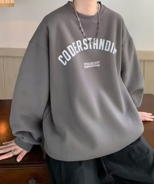 前V アンカーアーチロゴスウェット Anchor Smith（アンカー スミス） トレーナー スウェット ルーズ