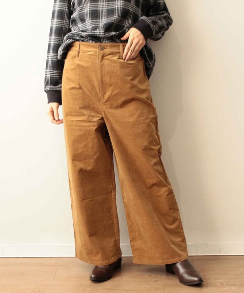 JESSE KAMM コーデュロイ　セイラーパンツ　ワイド　ガウチョ　6 JESSE KAMM コーデュロイ セイラーパンツ ワイド ガウチョ 6