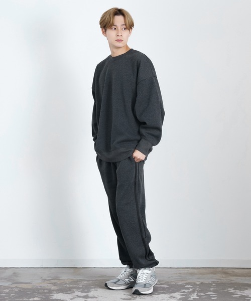 improves スウェットパンツ ジャージ 裏起毛 ライン リブパンツ improves スウェットパンツ ジャージ 裏起毛 ライン リブパンツ