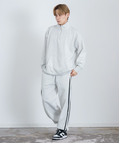improves スウェットパンツ ジャージ 裏起毛 ライン リブパンツ improves スウェットパンツ ジャージ 裏起毛 ライン リブパンツ