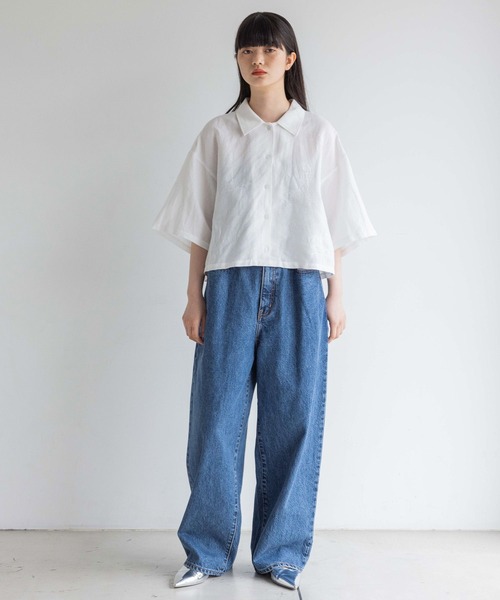 LOWRYSFARM ビジューデニムパンツ ライトブルー 楽天市場】【SALE／50%OFF】ビジューデニムパンツ LOWRYS FARM