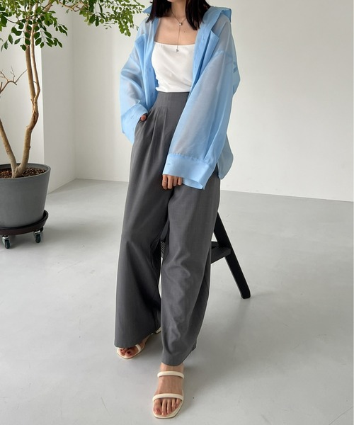ブラウス シャツ シアーワイドスリーブシャツ レディース URBAN RESEARCH ブラウス シャツ シアーワイドスリーブシャツ