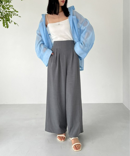 ブラウス シャツ 無地＆ストライプ　ワイドスリーブブラウス レディース 楽天市場】【54%OFF3,990→1,800円】シャツ ブラウス ワイド