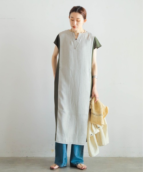 ワンピース aki-ta FREAK'S STORE/インド ペイズリースキッパー ワンピース【限定