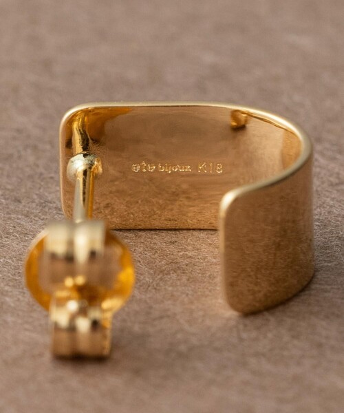 ete bijoux ピアス 「ルーセント」 K18YG ミディアム レディース