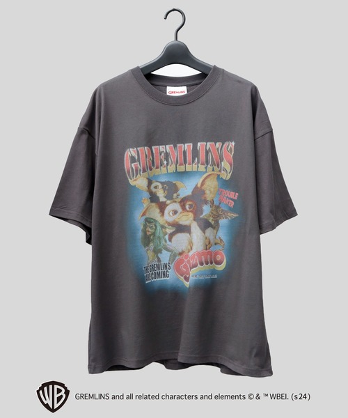 A.M.S. tシャツ GREMRINS グレムリン 古着風 ギズモ プリント ビッグ