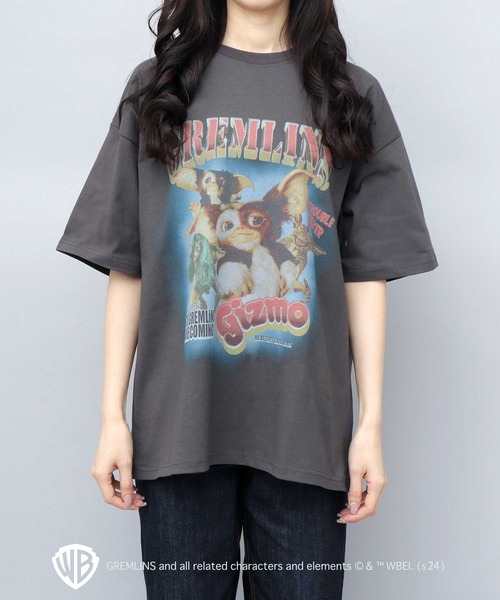 A.M.S. tシャツ GREMRINS グレムリン 古着風 ギズモ プリント ビッグ