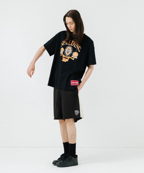 ADAM ET ROPE'（アダムエロペ） tシャツ 「別注」「SPALDING