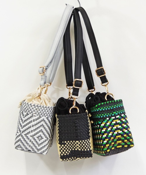 専用　woven かごバッグ かごバッグ カゴバッグ WOVEN (ウーヴン) / スクエアショルダー