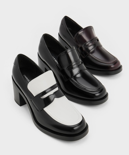 CHARLES ＆ KEITH ローファー ペニーローファー パンプス