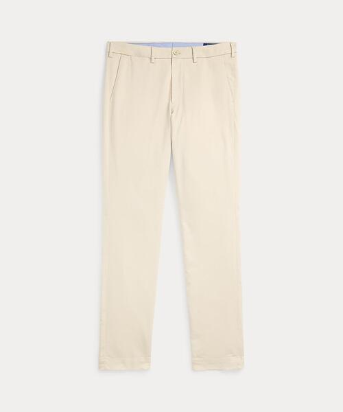 shig 様限定新品未使用Polo オフホワイト チノパン スリムフィット ストレッチ スリム フィット チノ パンツ