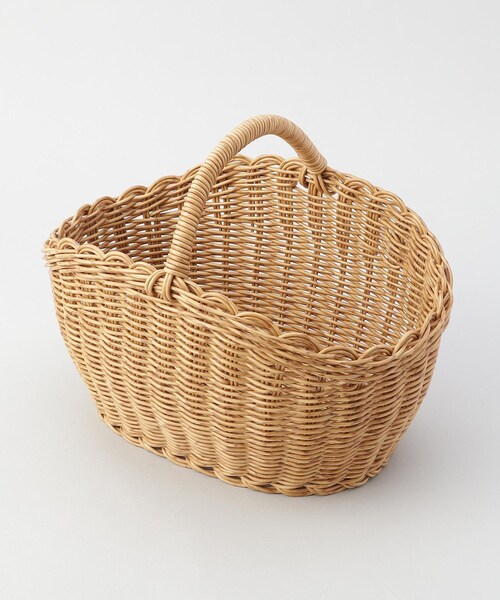 ナイール オーバルワンハンドルバスケット Ｌ | 212 KITCHEN STORE | 02