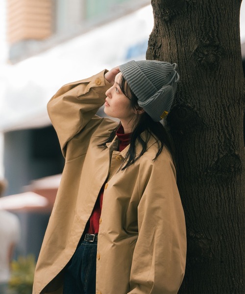 KiU（キウ） ニット帽 ニットキャップ イヤーフラップ2WAYビーニー