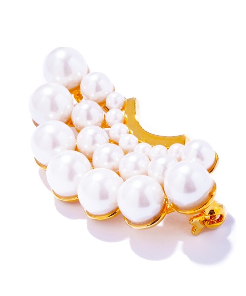 最終値下！IRIS47 / heather ブローチ IRIS47（イリスフォーセブン） ブローチ 「IRIS 47」heather brooch