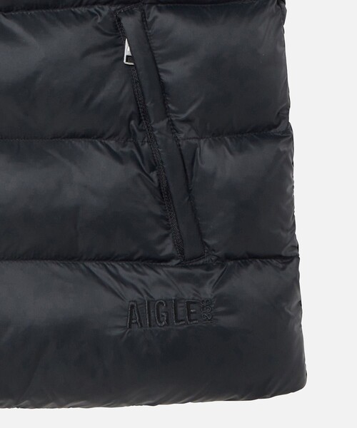 AIGLE ダウンベスト ベスト DUPONT SORONA中綿 シェルパフリース