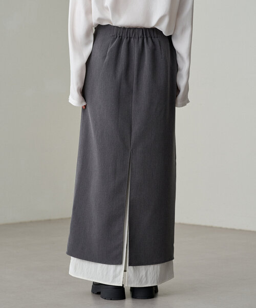 Loungedress スカート レイヤードタイトスカート レディース 