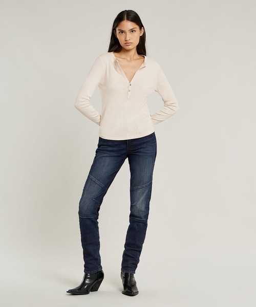 G-STAR RAW tシャツ DEEP V-NECK SLIM TOP/Vネックスリムトップス