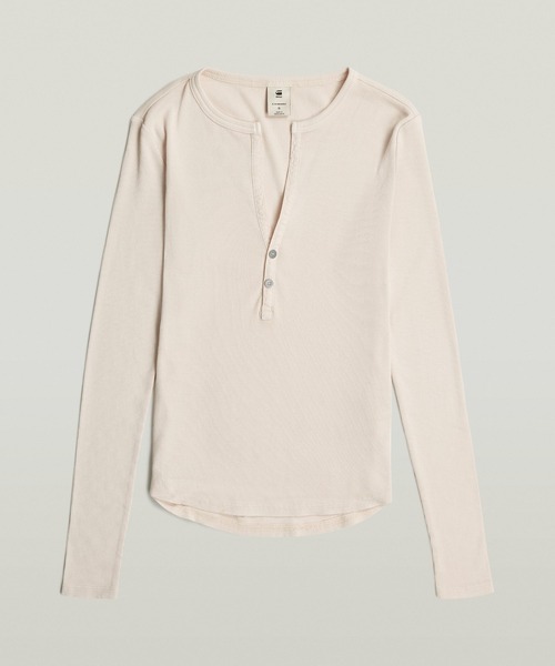 G-STAR RAW tシャツ DEEP V-NECK SLIM TOP/Vネックスリムトップス