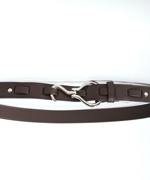 ベルト シルバー フックバックル 30mm レディース メンズ : ZOZOTOWN