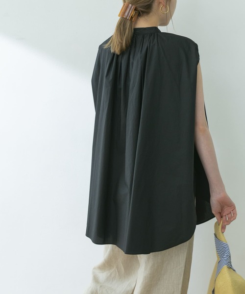 「URBAN RESEARCH」 「ACUTA」ノースリーブブラウス FREE オフホワイト レディース URBAN RESEARCH 「URBAN RESEARCH」 「ACUTA」ノースリーブ