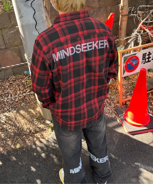 mindseeker（マインドシーカー） シャツ Back Logo Check Shirt メンズ