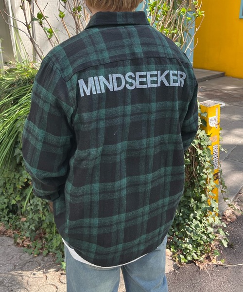 mindseeker（マインドシーカー） シャツ Back Logo Check Shirt メンズ