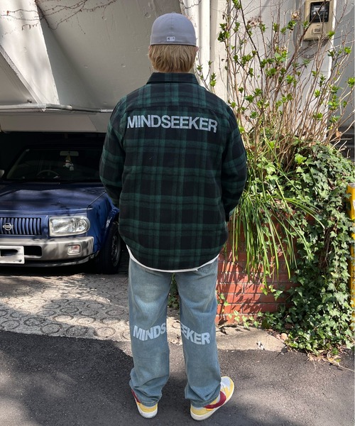 mindseeker（マインドシーカー） シャツ Back Logo Check Shirt メンズ