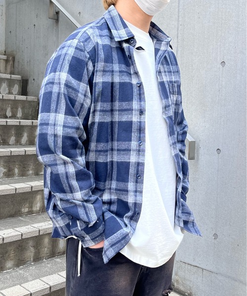 mindseeker（マインドシーカー） シャツ Back Logo Check Shirt メンズ