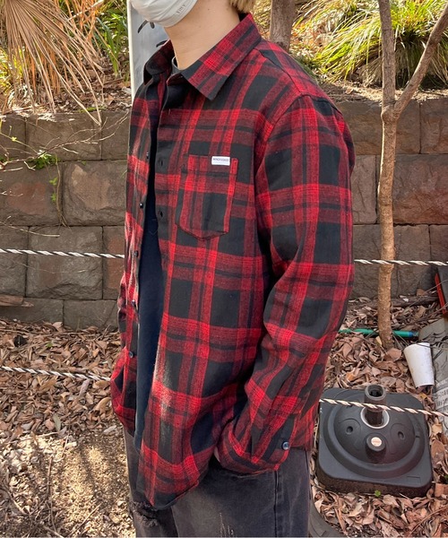 mindseeker（マインドシーカー） シャツ Back Logo Check Shirt メンズ