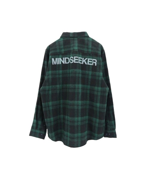 mindseeker（マインドシーカー） シャツ Back Logo Check Shirt メンズ