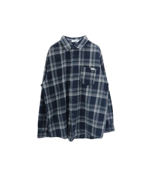 mindseeker（マインドシーカー） シャツ Back Logo Check Shirt メンズ