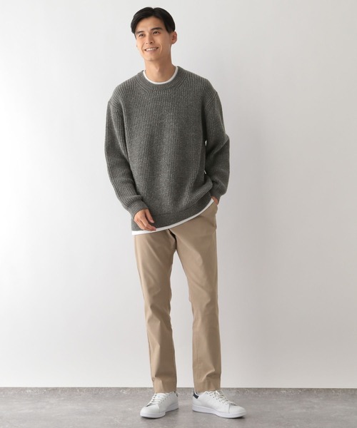 「GLOBAL WORK Smile Seed Store」 長袖ニット SMALL ブルー系その他4 メンズ_画像3