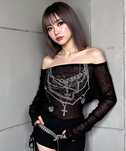 KOM（ドットコム） tシャツ A'GEM/9 × 「.Kom/ドットケーオーエム